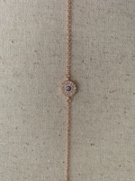 THE EVIL EYE BRACELET | ROSE GOLD