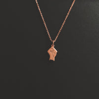 THE RAISED FIST NECKLACE | ✊🏿✊🏾✊🏽✊🏼✊🏻
