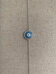 THE EVIL EYE BRACELET | SILVER